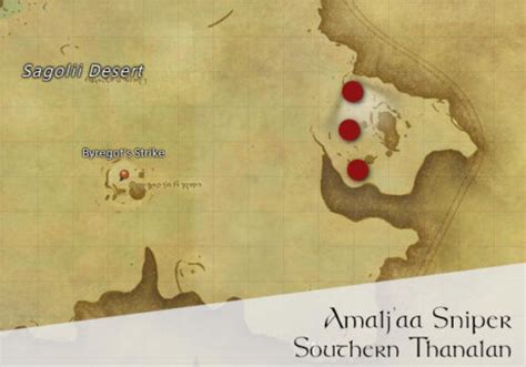 amalj'aa sniper|FFXIV: Location for Amalj'aa Sniper (Twin Adder, Rank 2).